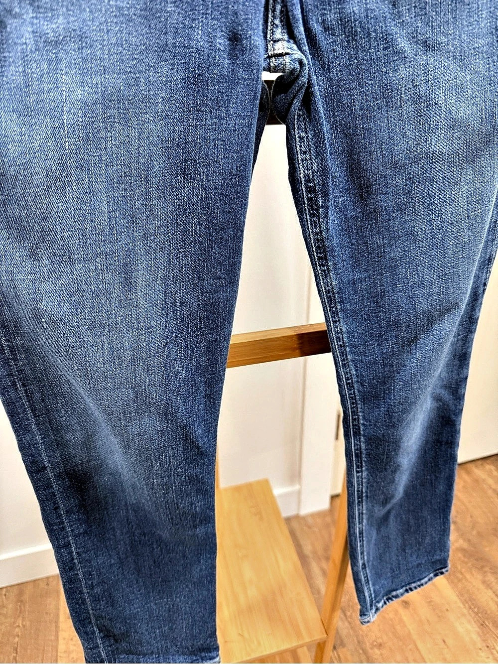 Citizens of Humanity Jolene High Rise Straight Crop Jeans Skinny Jeans Blue - Picture 7 of 10